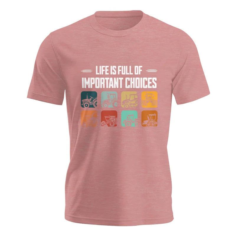 Image of Life Is Full Important Choices 36 - Unisex Jersey Short Sleeve Tee