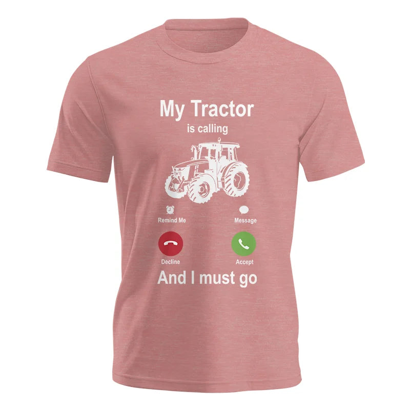 Image of My Tractor Is Calling - Unisex Jersey Short Sleeve Tee