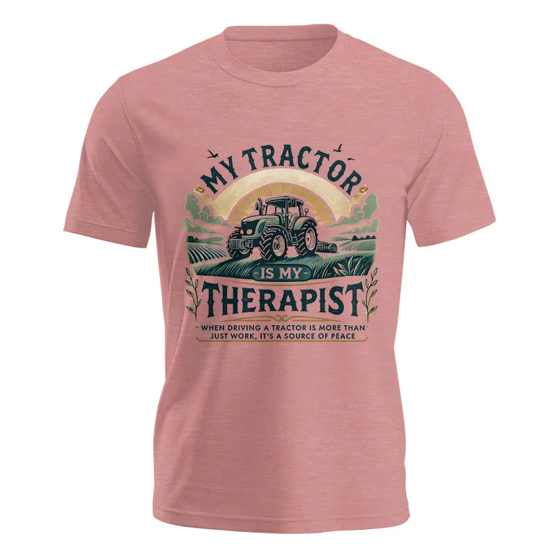 Image of My Tractor Is My Therapist - Unisex Jersey Short Sleeve Tee