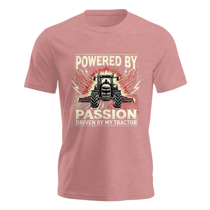 Powered By Passion Driven By My Tractor 4 - Unisex Jersey Short Sleeve Tee