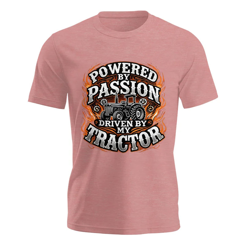 Powered By Passion Driven By My Tractor 5 - Unisex Jersey Short Sleeve Tee