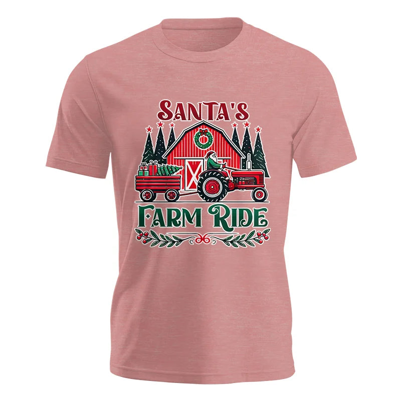 Santa's Farm Ride 1 - Unisex Jersey Short Sleeve Tee