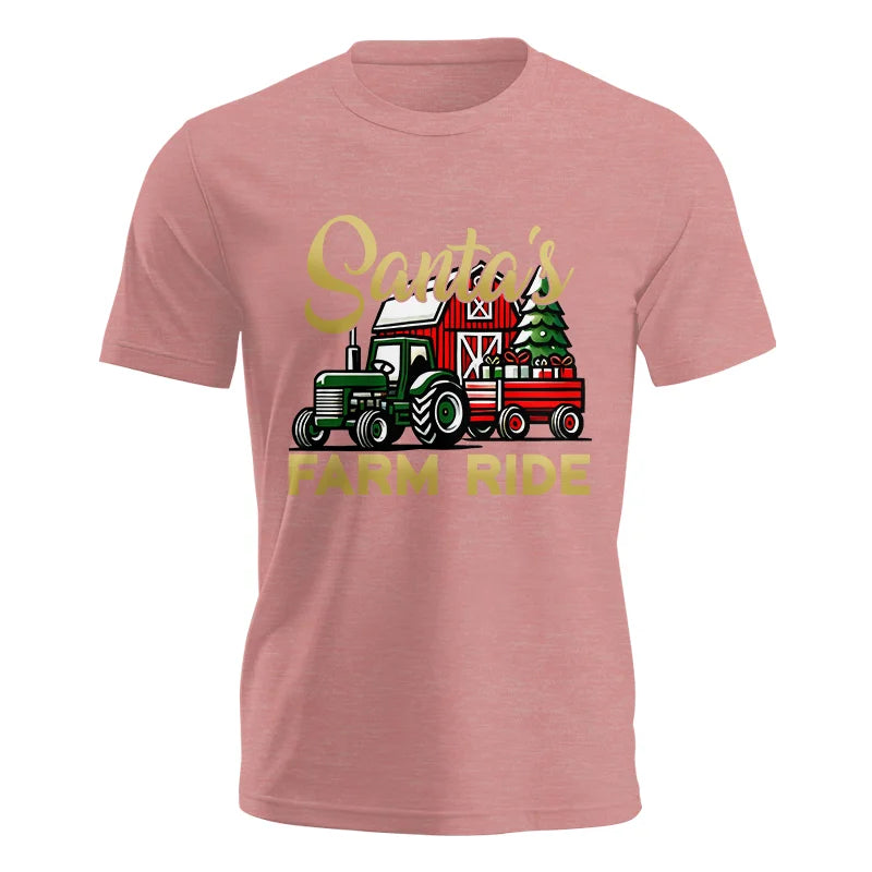 Image of Santa's Farm Ride 2 - Unisex Jersey Short Sleeve Tee