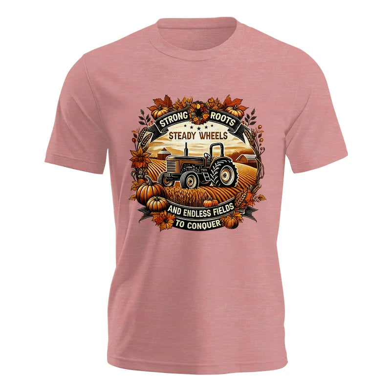 Thanksgiving Farmer Endless Fields To Conquer 1 - Unisex Jersey Short Sleeve Tee