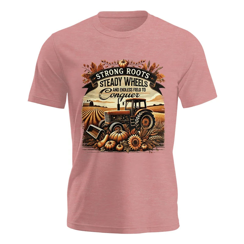 Thanksgiving Farmer Endless Fields To Conquer 2 - Unisex Jersey Short Sleeve Tee