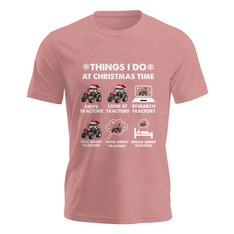 Image of Things I Do At Christmas Time - Unisex Jersey Short Sleeve Tee