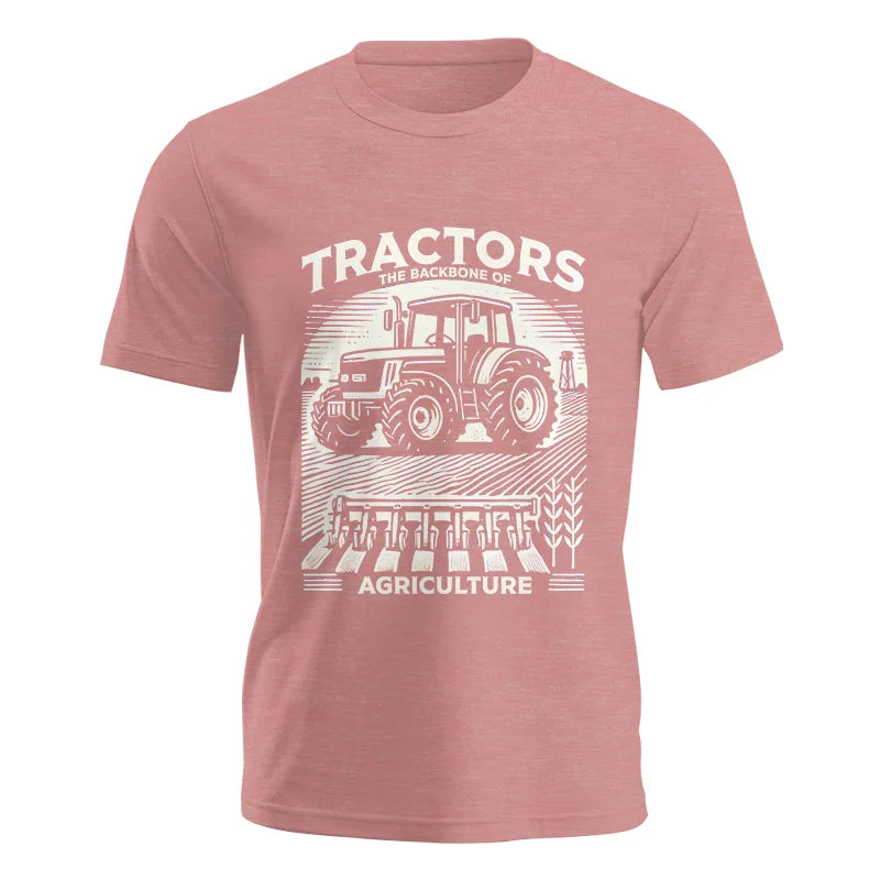 Tractors The Backbone Of Agriculture - Unisex Jersey Short Sleeve Tee