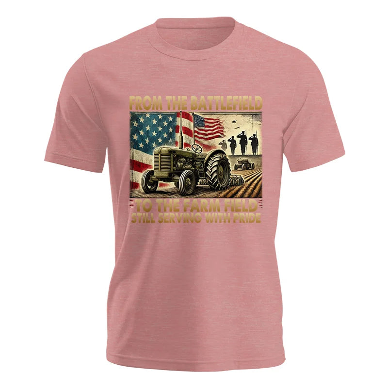 Veteran Farmer From The Battlefield To The Farm Field 1 - Unisex Jersey Short Sleeve Tee