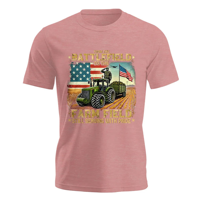 Veteran Farmer From The Battlefield To The Farm Field 2 - Unisex Jersey Short Sleeve Tee