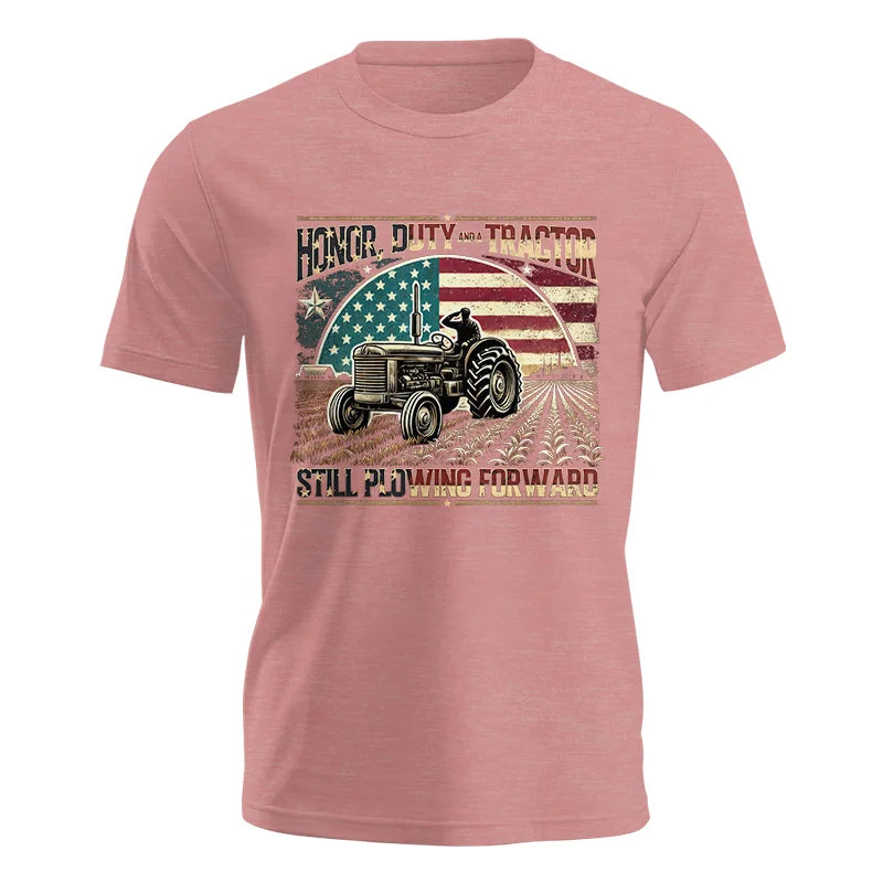 Veteran Farmer Honor Duty And A Tractor 1 - Unisex Jersey Short Sleeve Tee