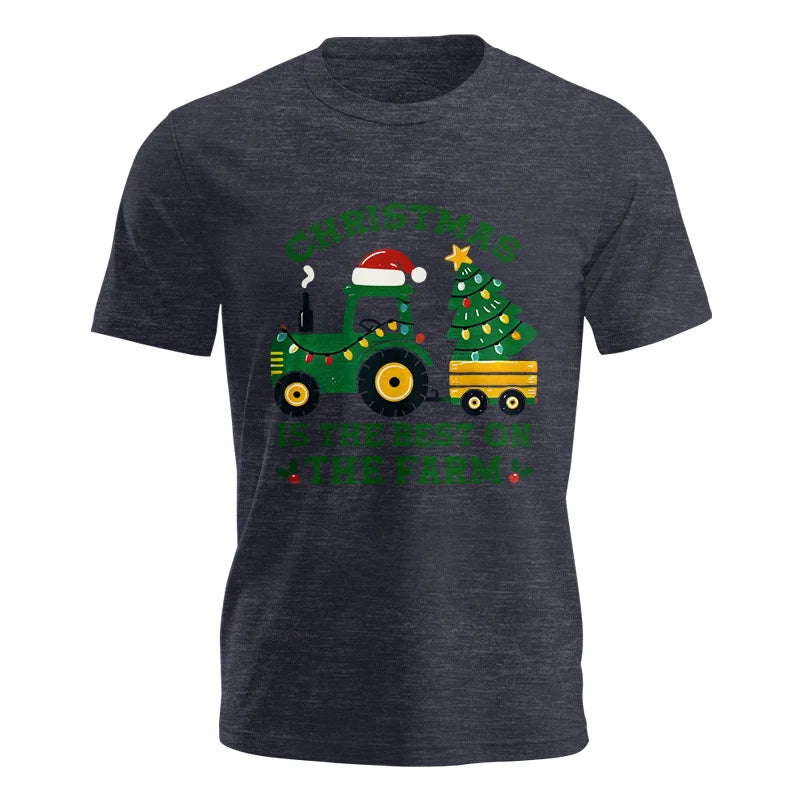 Image of Christmas Is The Best On The Farm - Unisex Jersey Short Sleeve Tee