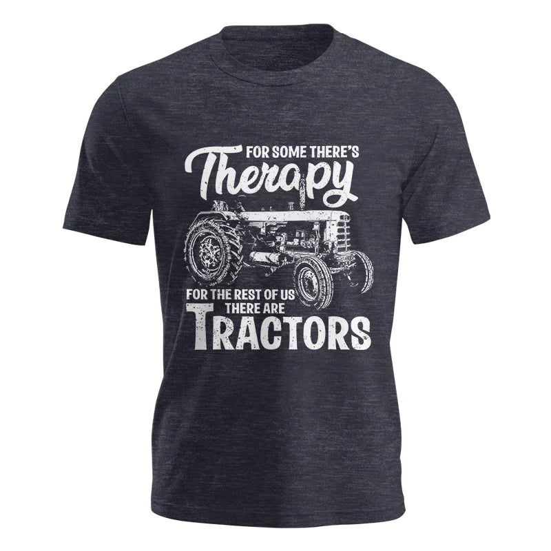 Funny Farmer Therapy Vintage Tractor Lover - Unisex Jersey Short Sleeve Tee