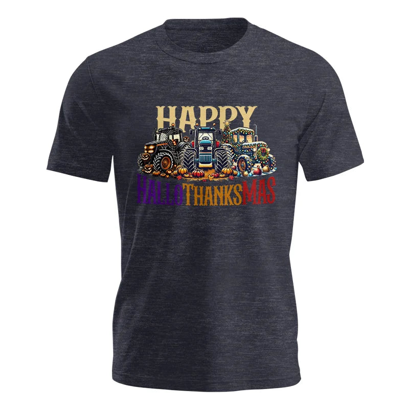 Image of Happy HalloThanksMas - Unisex Jersey Short Sleeve Tee