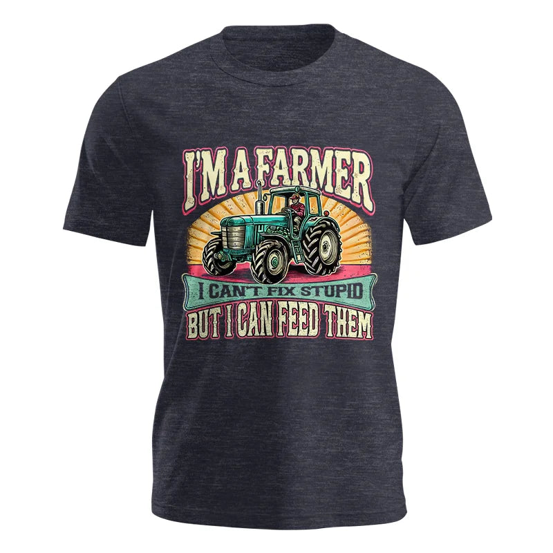 I'm A Farmer_Fix Stupid_Feed Them - Unisex Jersey Short Sleeve Tee