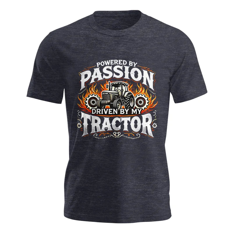 Powered By Passion Driven By My Tractor 1 - Unisex Jersey Short Sleeve Tee