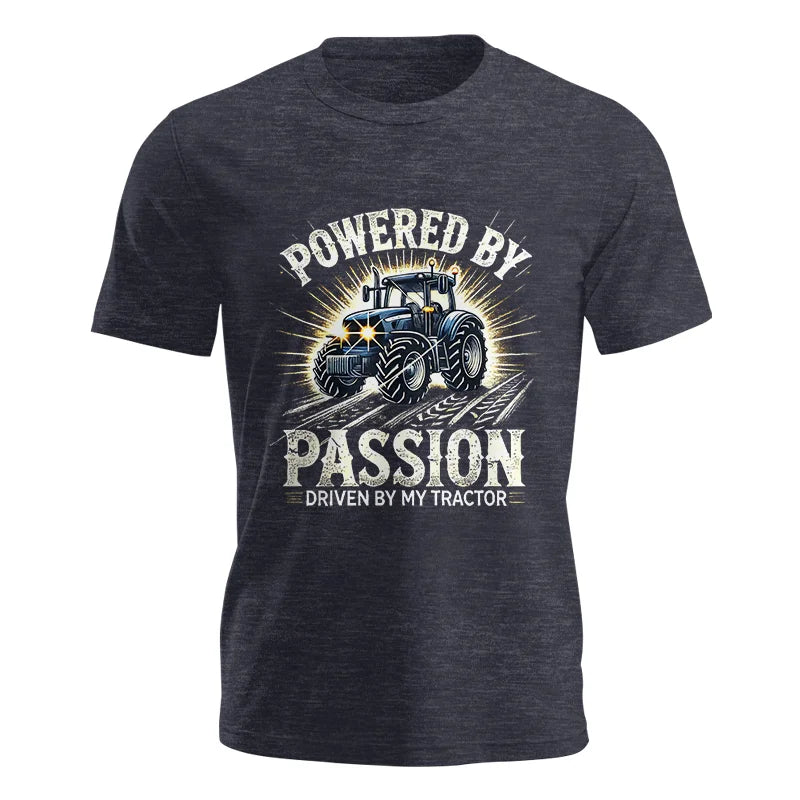 Powered By Passion Driven By My Tractor - Unisex Jersey Short Sleeve Tee