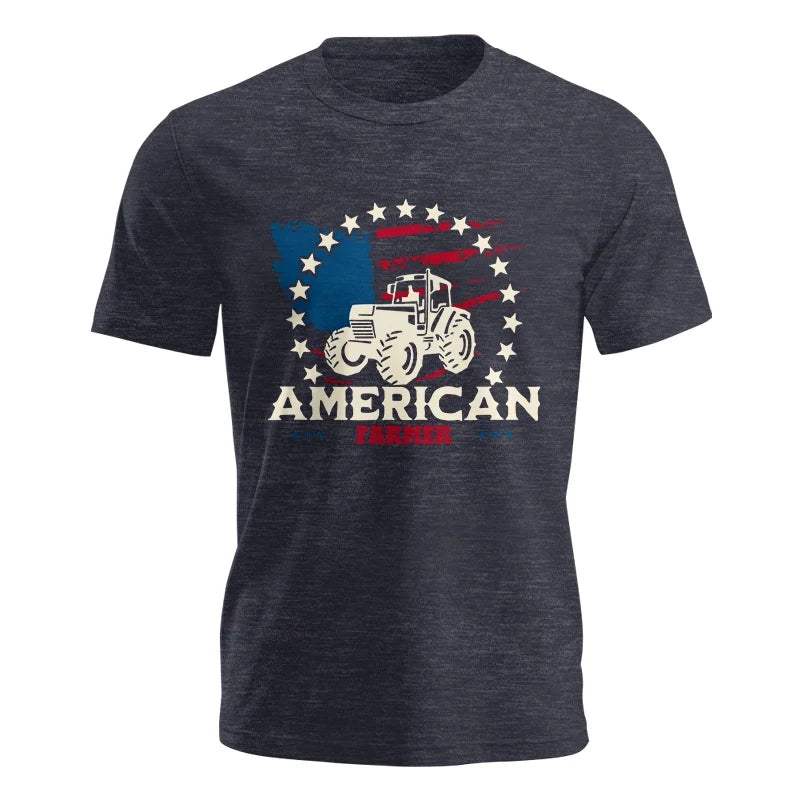 Proud To Be An American Farmer Citizen Veteran - Unisex Jersey Short Sleeve Tee