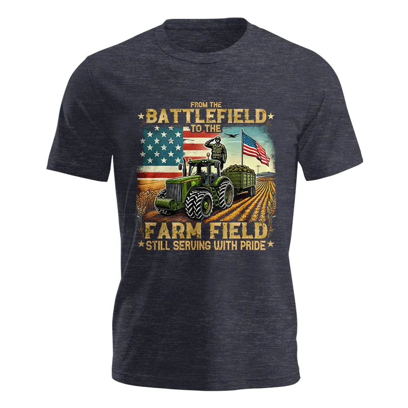 Veteran Farmer From The Battlefield To The Farm Field 2 - Unisex Jersey Short Sleeve Tee