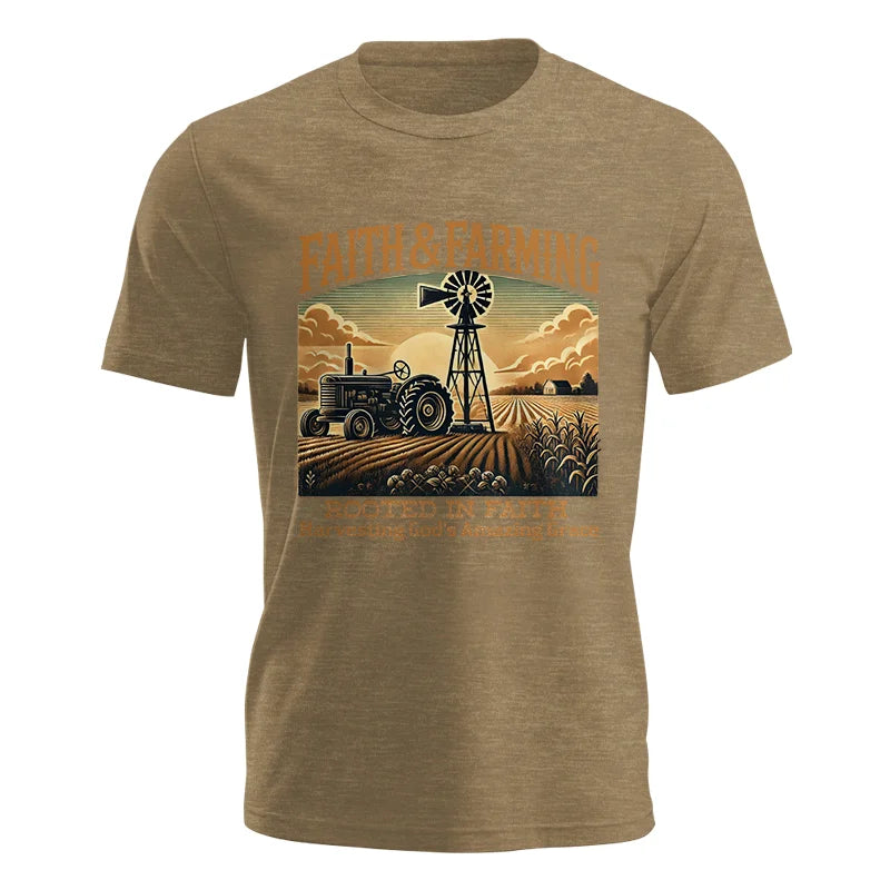 Image of Faith And Farming 3 - Unisex Jersey Short Sleeve Tee