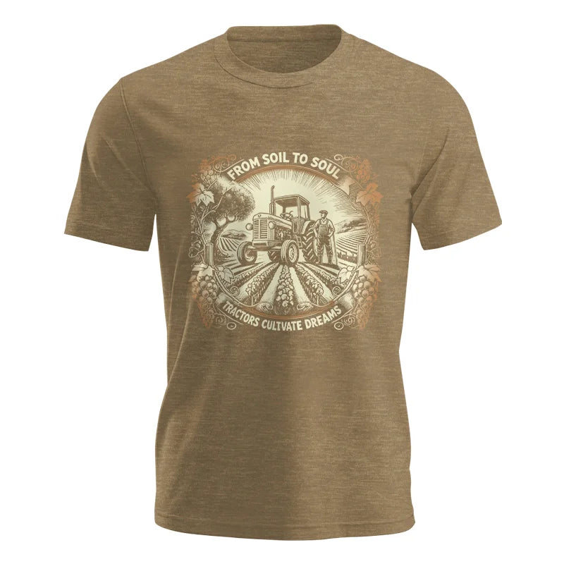 Image of From Soil To Soul_Tractors Cultivate Dreams 2 - Unisex Jersey Short Sleeve Tee