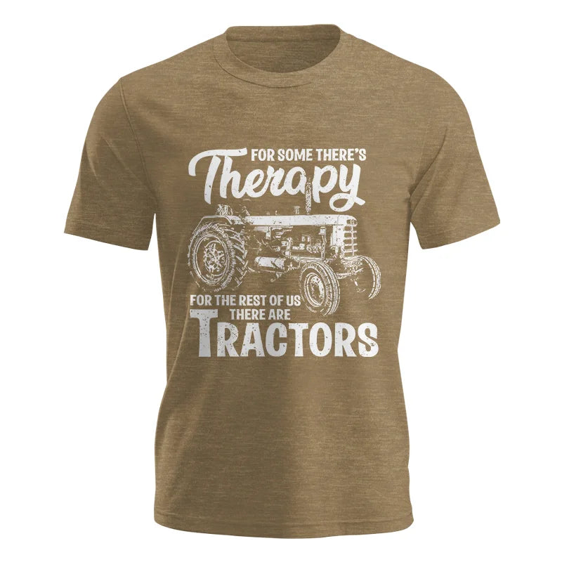 Funny Farmer Therapy Vintage Tractor Lover - Unisex Jersey Short Sleeve Tee