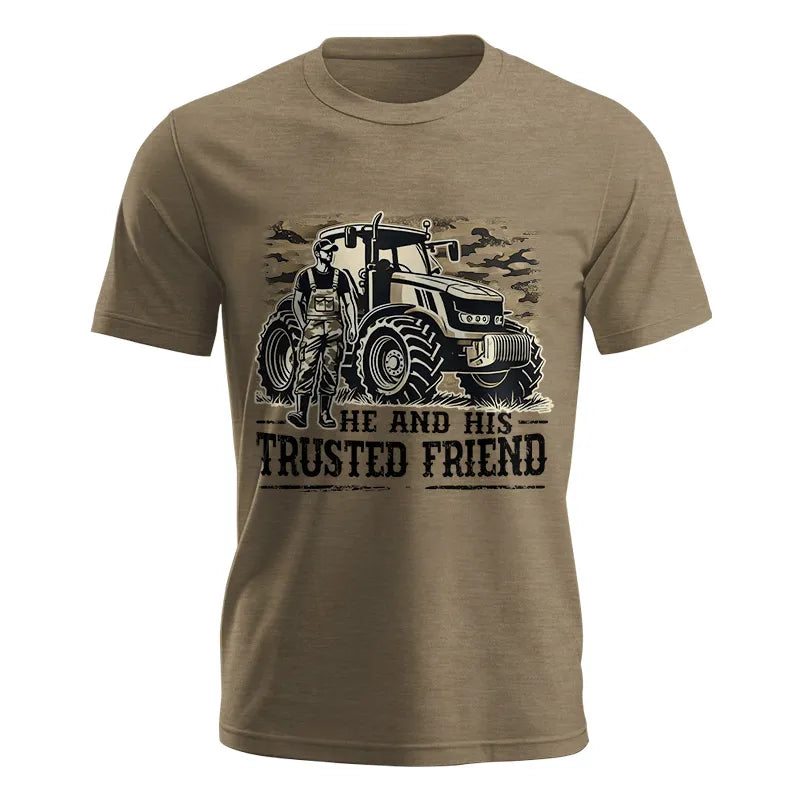 He and His Trusted Friend - Unisex Jersey Short Sleeve Tee