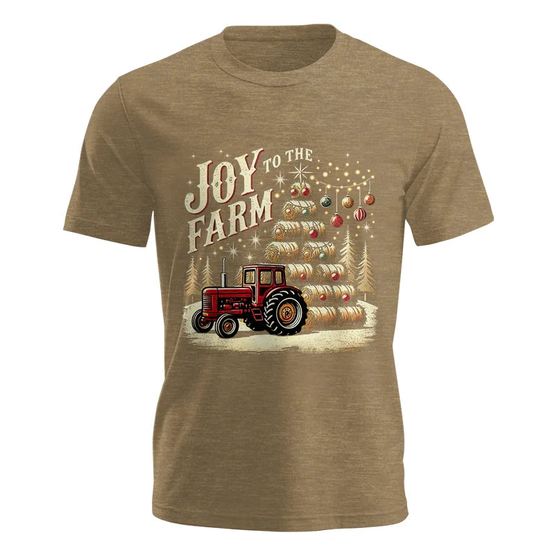 Joy To The Farm - Unisex Jersey Short Sleeve Tee