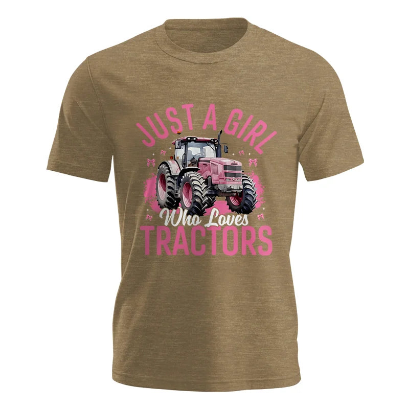 Just A Girl Who Loves Tractors 2 - Unisex Jersey Short Sleeve Tee