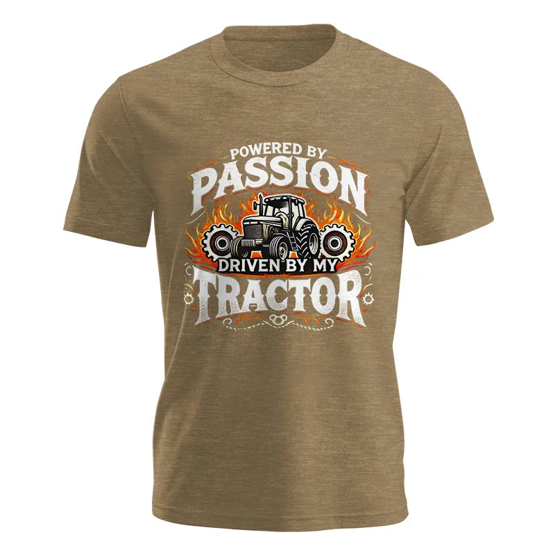 Powered By Passion Driven By My Tractor 1 - Unisex Jersey Short Sleeve Tee