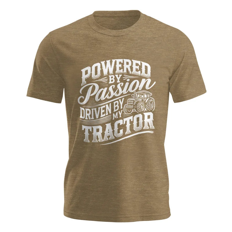 Powered By Passion Driven By My Tractor 2 - Unisex Jersey Short Sleeve Tee