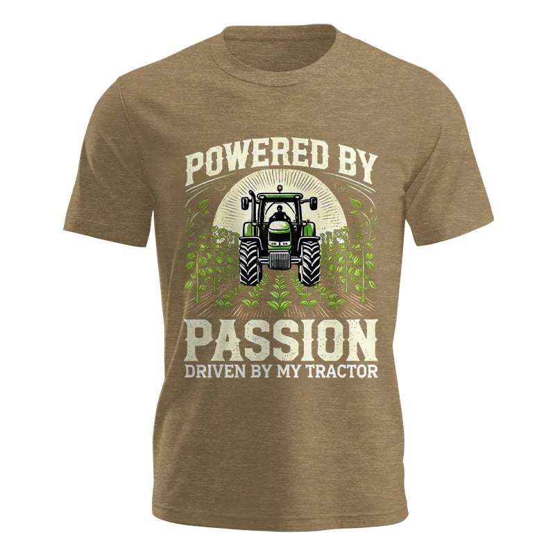 Image of Powered By Passion Driven By My Tractor 3 - Unisex Jersey Short Sleeve Tee