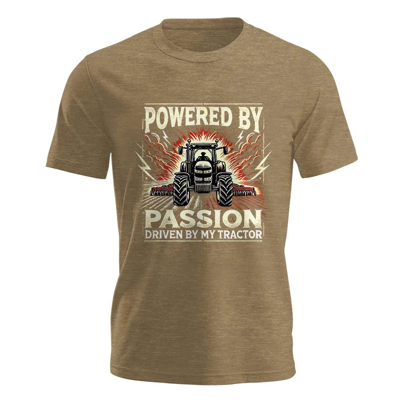 Powered By Passion Driven By My Tractor 4 - Unisex Jersey Short Sleeve Tee