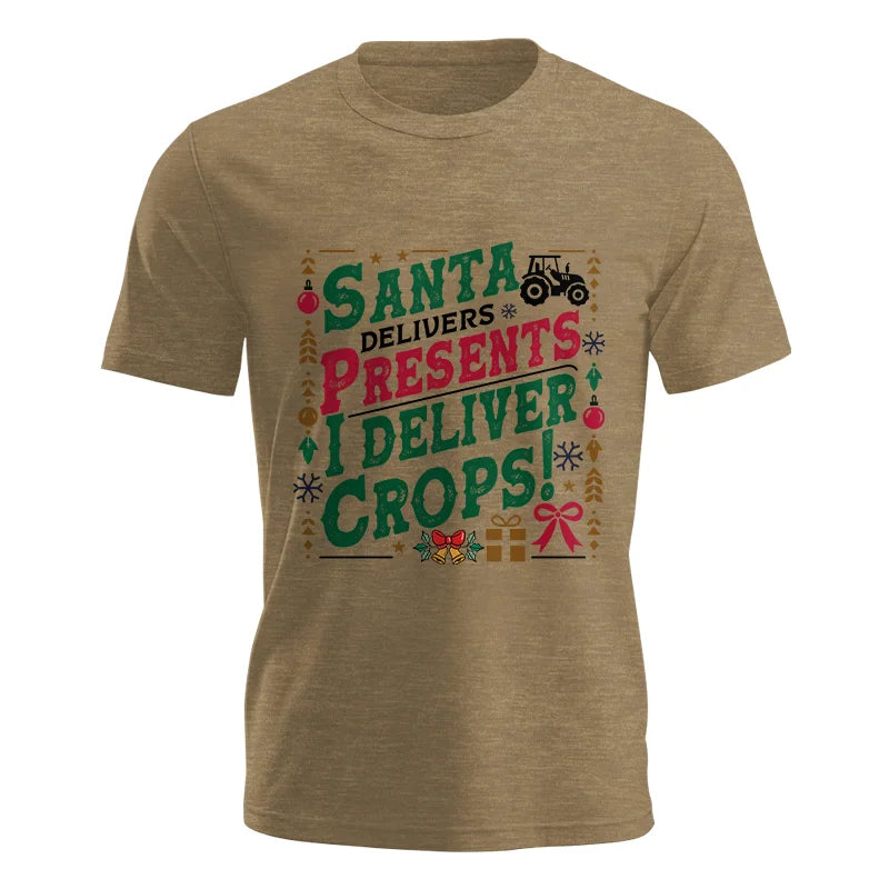 Santa Deliver Present I Deliver Crops! - Unisex Jersey Short Sleeve Tee