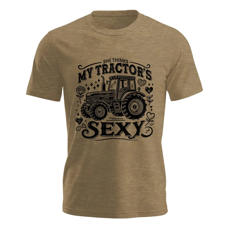 Image of She Thinks My Tractor's Sexy - Unisex Jersey Short Sleeve Tee