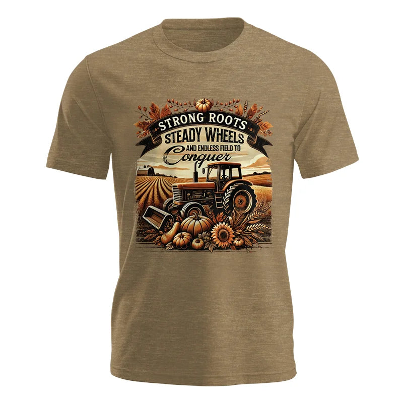 Thanksgiving Farmer Endless Fields To Conquer 2 - Unisex Jersey Short Sleeve Tee