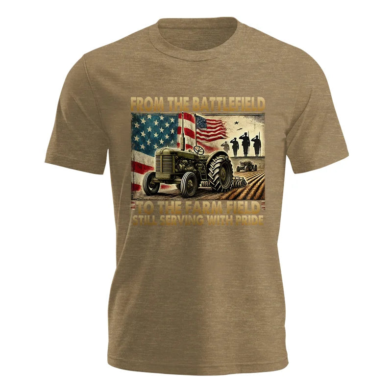 Veteran Farmer From The Battlefield To The Farm Field 1 - Unisex Jersey Short Sleeve Tee