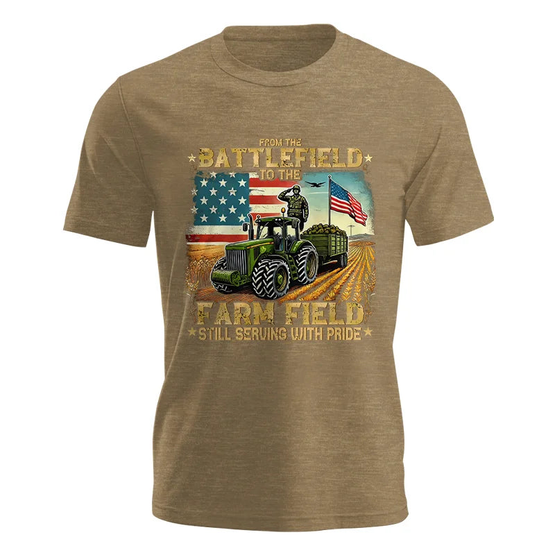 Veteran Farmer From The Battlefield To The Farm Field 2 - Unisex Jersey Short Sleeve Tee