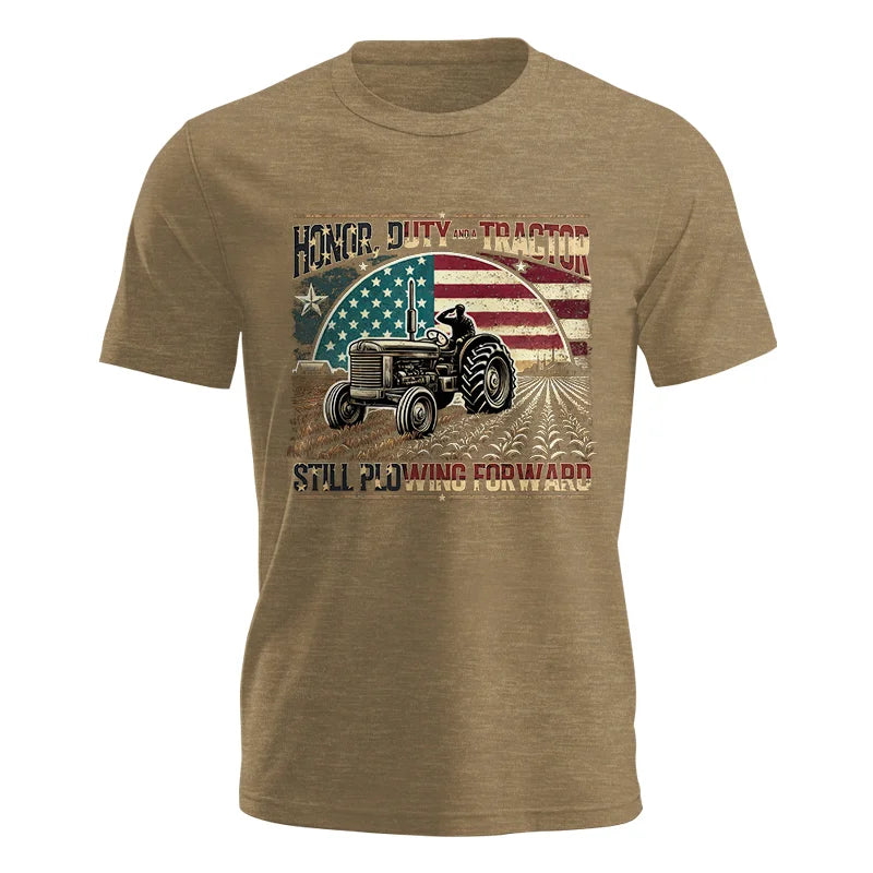 Veteran Farmer Honor Duty And A Tractor 1 - Unisex Jersey Short Sleeve Tee