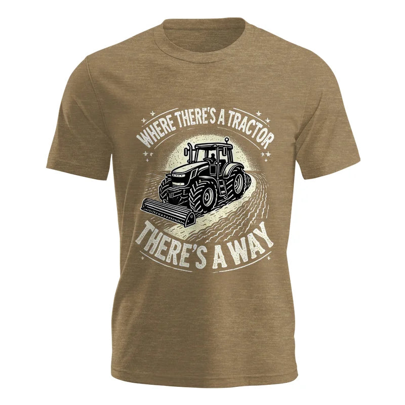 Image of Where There's A Tractor There's A Way 1 - Unisex Jersey Short Sleeve Tee