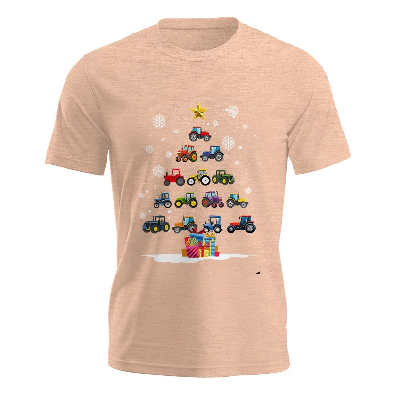 Image of Christmas Tractor Tree - Unisex Jersey Short Sleeve Tee