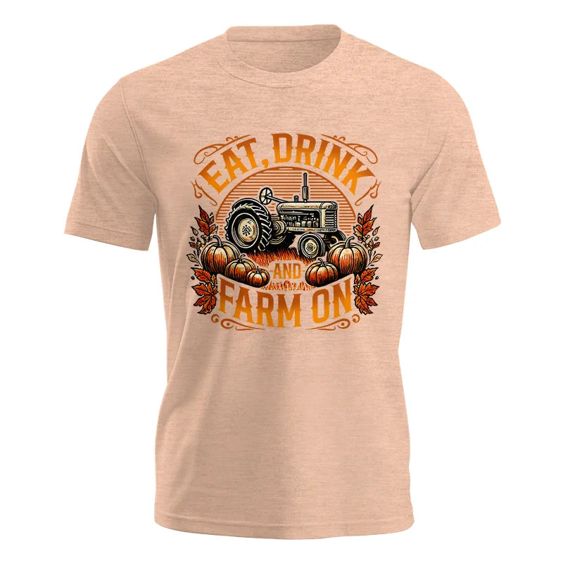 Eat Drink and Farm On 2 - Unisex Jersey Short Sleeve Tee