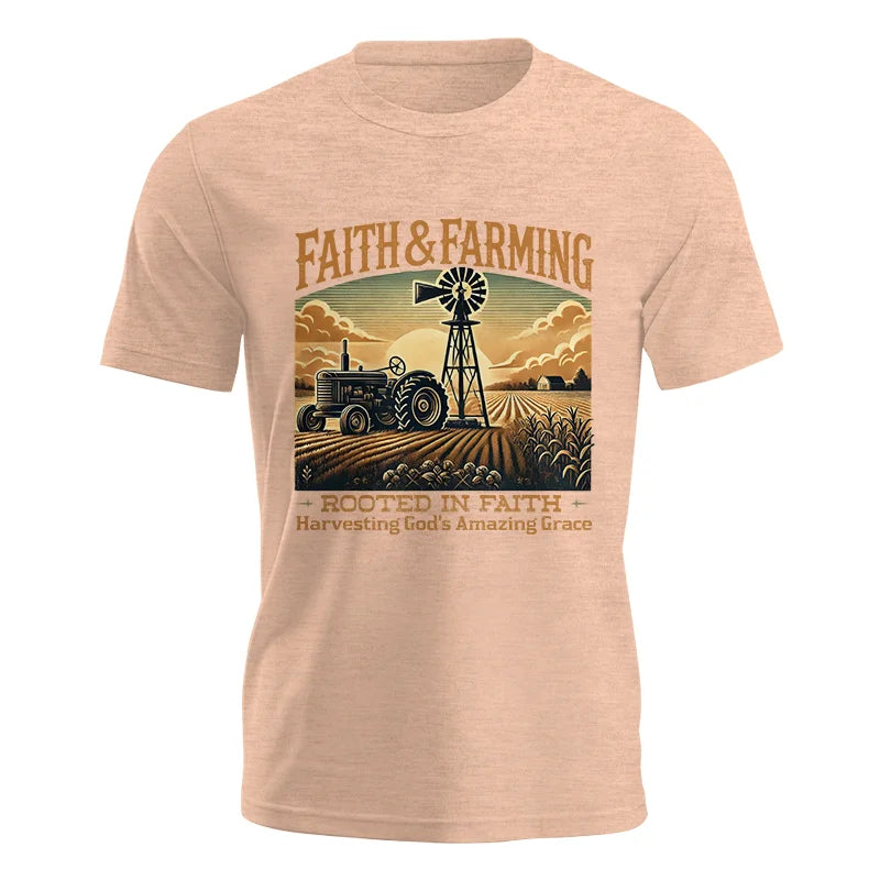 Faith And Farming 3 - Unisex Jersey Short Sleeve Tee