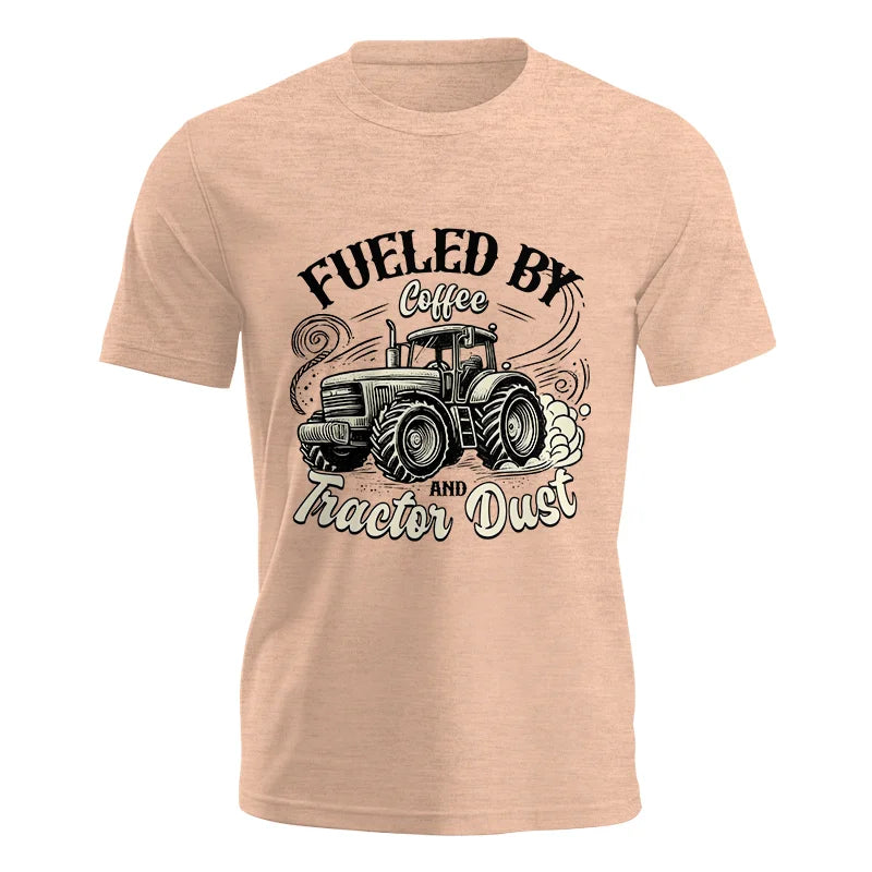 Fueled By Coffee And Tractor Dust 2 - Unisex Jersey Short Sleeve Tee