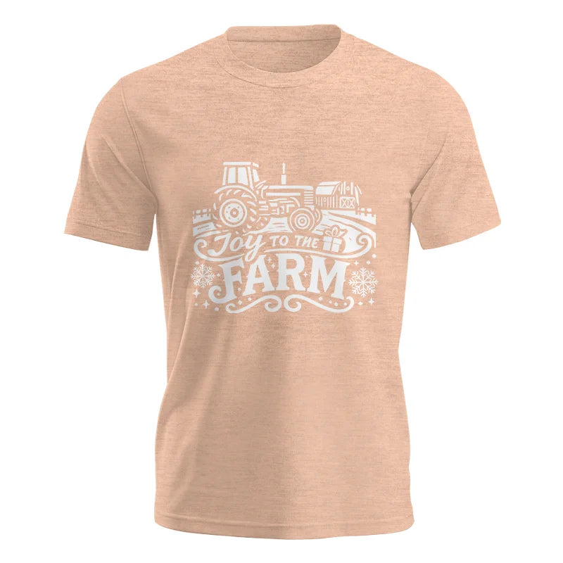 Joy To The Farm 1 - Unisex Jersey Short Sleeve Tee