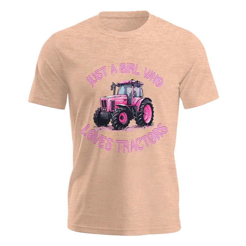 Just A Girl Who Loves Tractors 1 - Unisex Jersey Short Sleeve Tee