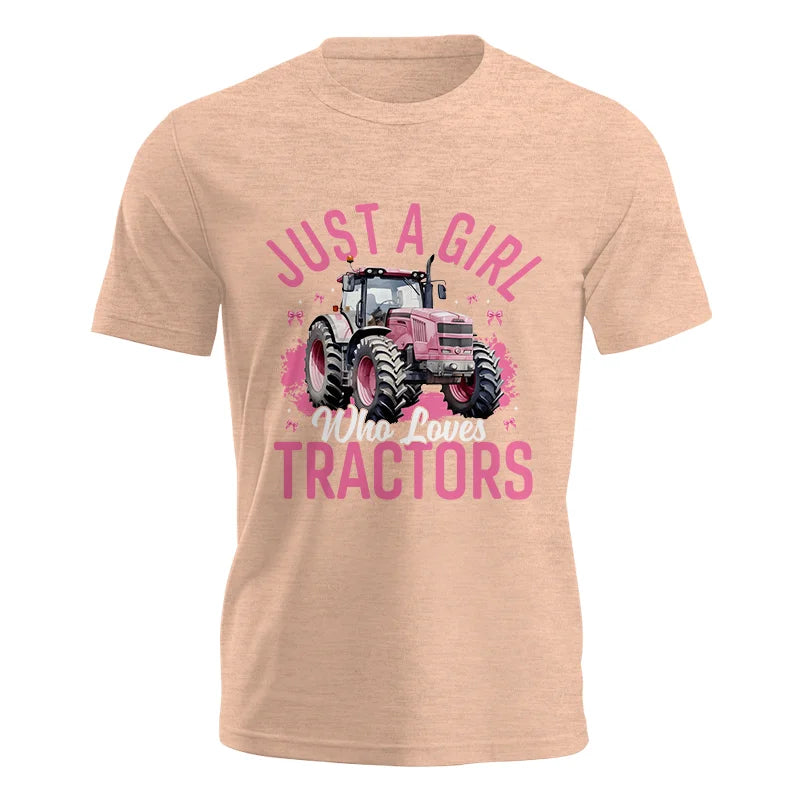 Just A Girl Who Loves Tractors 2 - Unisex Jersey Short Sleeve Tee