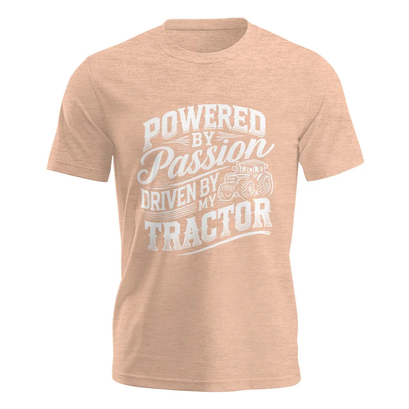 Powered By Passion Driven By My Tractor 2 - Unisex Jersey Short Sleeve Tee