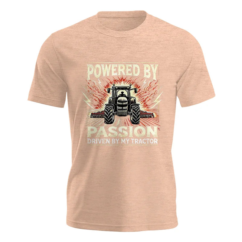 Powered By Passion Driven By My Tractor 4 - Unisex Jersey Short Sleeve Tee