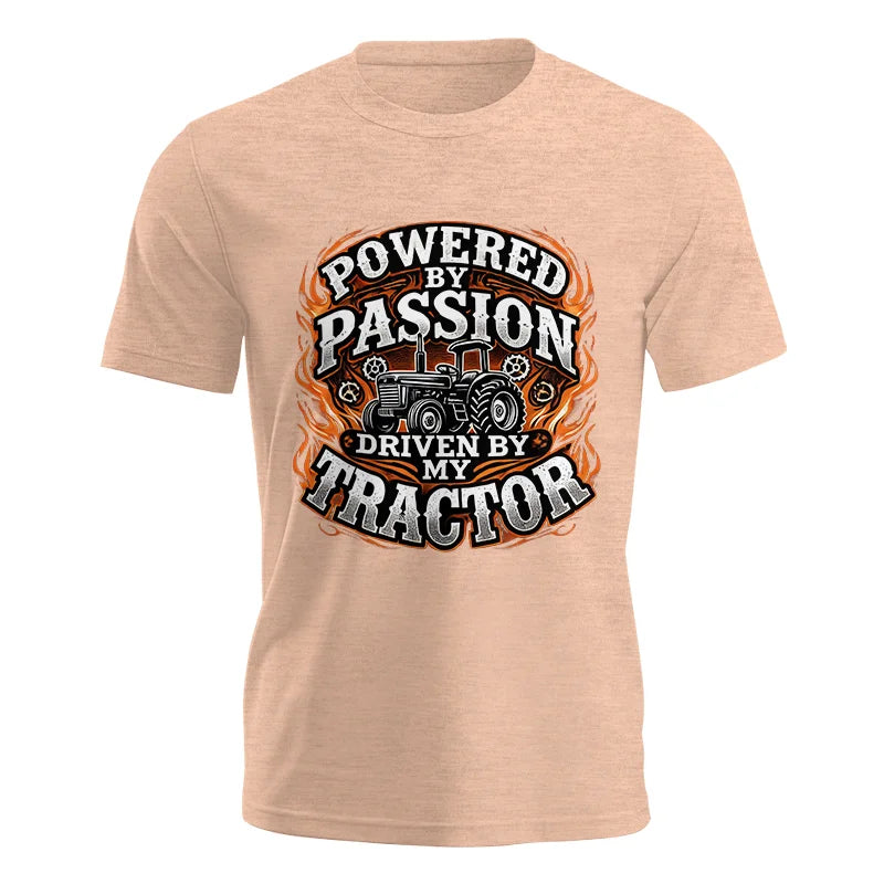 Powered By Passion Driven By My Tractor 5 - Unisex Jersey Short Sleeve Tee