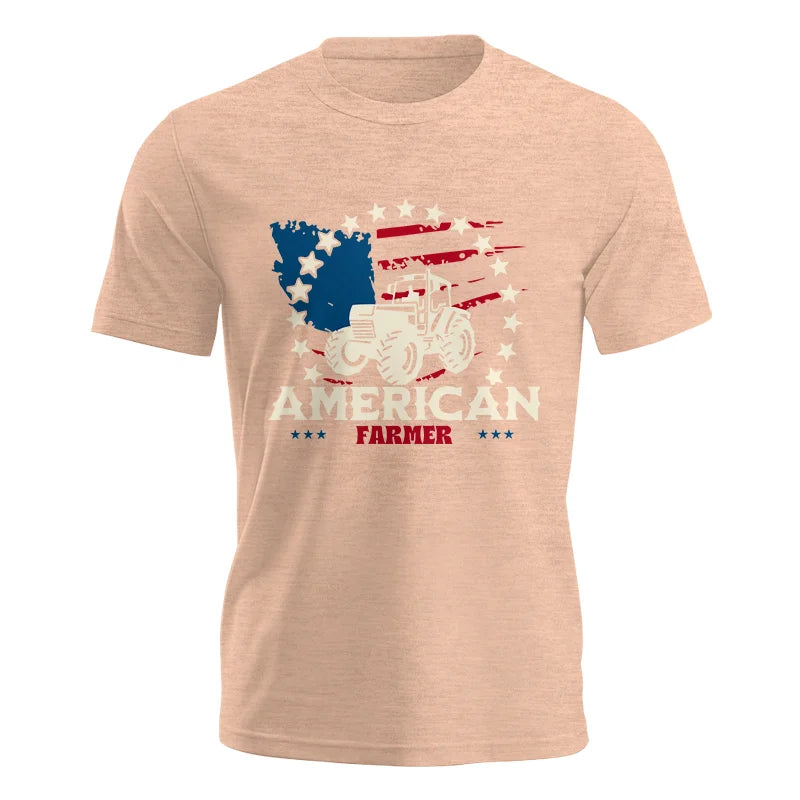 Proud To Be An American Farmer Citizen Veteran - Unisex Jersey Short Sleeve Tee